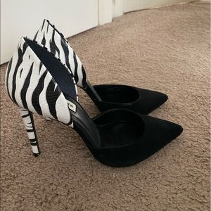 zebra heels